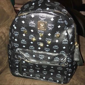 MCM Black Backpack